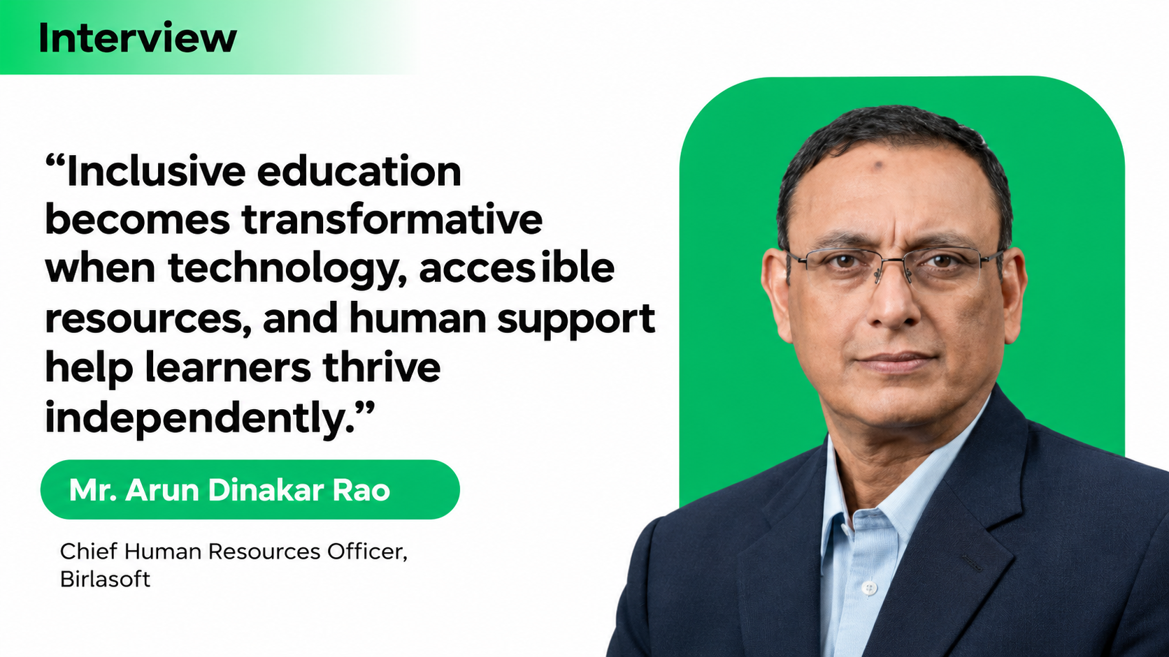 Beyond Sight, Towards Opportunity: How Birlasoft Is Making Education More Inclusive